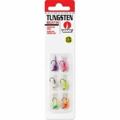 Cheap 🎉 Ice Fishing Jigs VMC Tungsten Bullfly Jig Kit 🌟