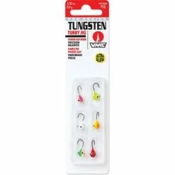 Best Sale 🌟 Ice Fishing Tackle Kits VMC Tungsten Glow Tubby Jig Kit 😉